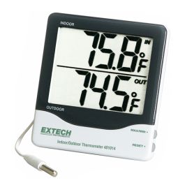 Extech 401014 Big Digit Indoor Outdoor Thermometer