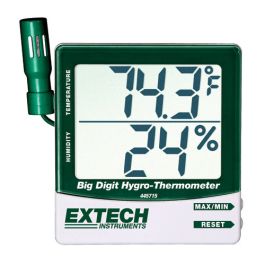 EXTECH - Digit Hygro-Thermometer w/ Remote Probe - 445715