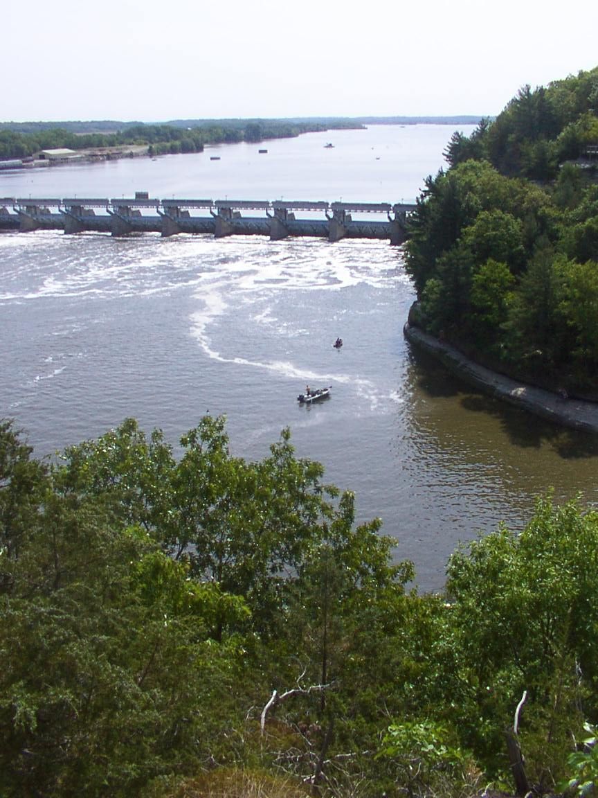 A Clean Water Act Success Story Sportfish Return To The Illinois River   The Illinois River As Seen From Starved Rock 