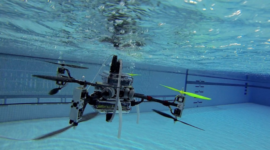 Environmental Monitor Underwater, Networked Drones Water Quality