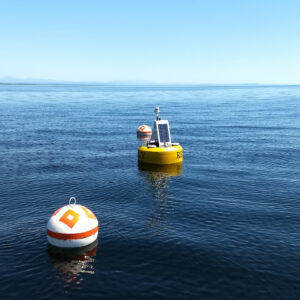 Valcour research buoy on Lake Champlain.