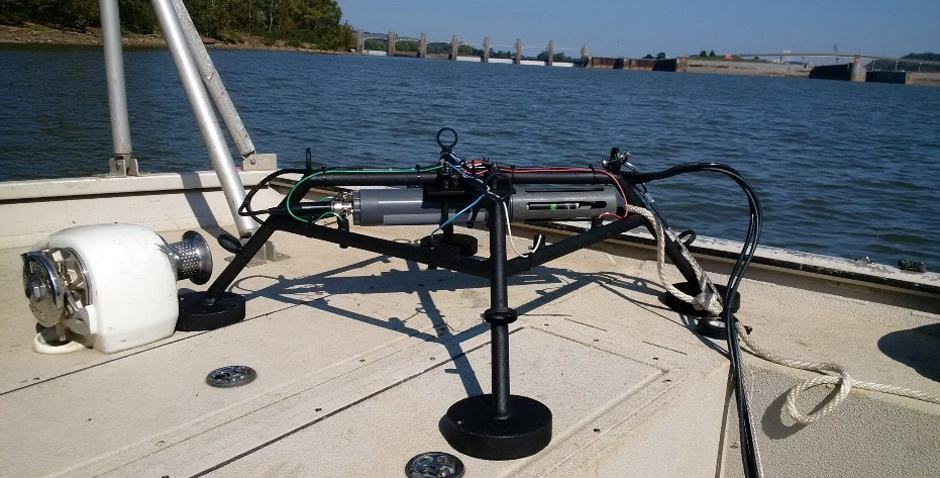 Se está implementando una plataforma WIZARD debajo de RC Byrd Locks and Dams en Ohio.