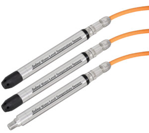 The New Solinst Model 301 Water Level Temperature Sensors with and without the nosecone.